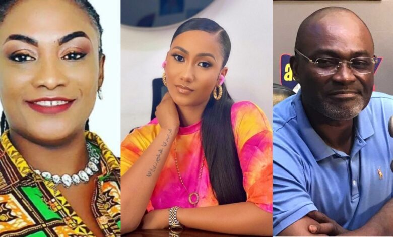 Your St*pidity Has Worsened Your Case – Kennedy Agyapong’s Baby Mama Blasts Hajia4Real In New Video