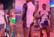 Wafu Pampii Se Watermelon – Ahuofe Patricia Dragged After Her Tummy Popped Up In A Skimpy Bodycon Dress
