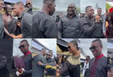Alan Cash, Kennedy Osei, Sammie Awuku, Fadda Dickson And Others Storm A Plus’ Father’s Funeral