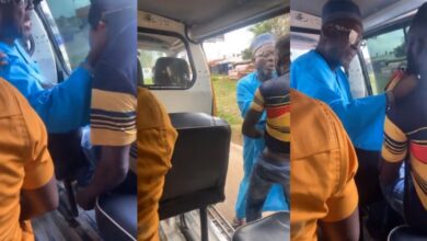 Level of Ghana's hardship gets Alhaji fighting with trotro mate over ghs 0.50