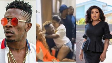 Afia Schwar gets on the wrong side of trolls for Sitting On Shatta Wale’s Laps in viral video