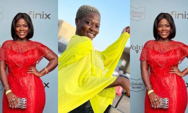 Asantewaa Spotted Hiding After Clashing With Fella Makafui At Medikal’s Album Listening