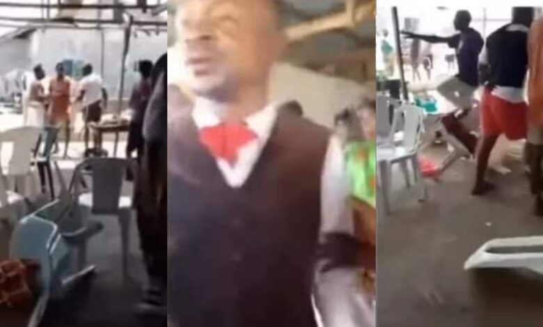 church members vandalize properties as pastor uses offering money to buy car for side chic – VIDEO