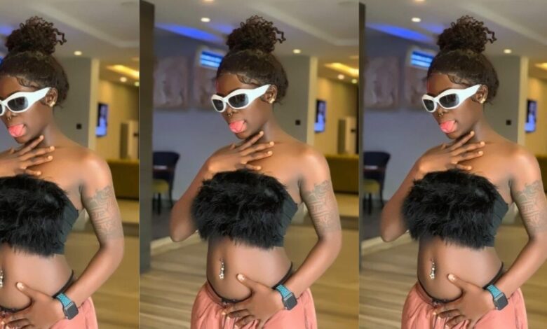 Popular Instagram influencer Mhiz Gold finally speaks as she cries bitterly after her nudes leaked