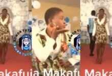 Old video of Fella Makafui modeling in SHS causes stir online (Watch)