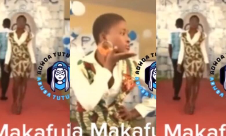 Old video of Fella Makafui modeling in SHS causes stir online (Watch)