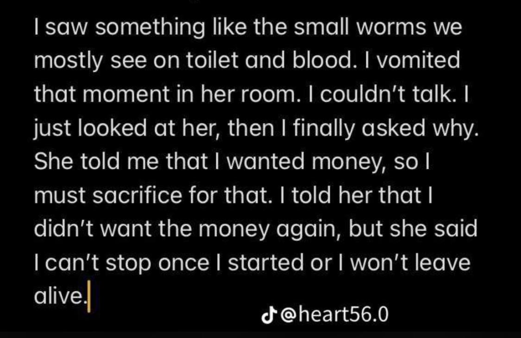 “I have been vomiting blood” – Young Man who licked a lady with worms in her Vjay for money cries for help