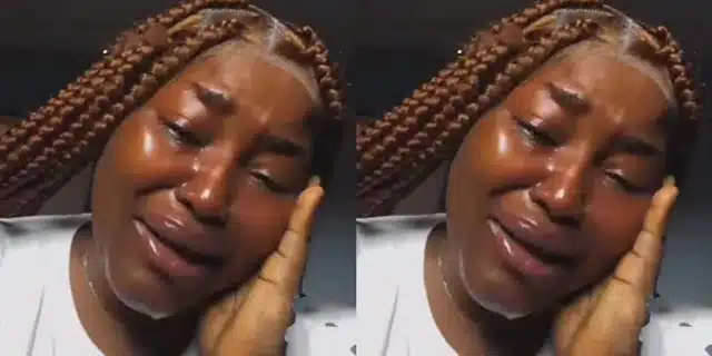 “All my friends are either working, schooling or abroad and I’m still home” – Young lady cries