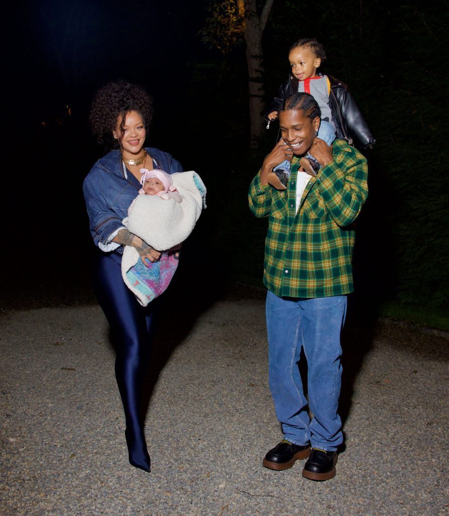 Rihanna And A$AP Rocky Share Beautiful Photos Of Their Second Child “Riot” - Check Out