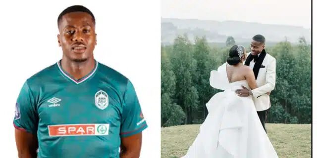Fans react as footballer marries his club’s CEO