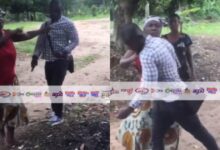 Trending video of a woman ‘beating’ a Ghana water company staff for disconnecting her water