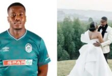 Fans react as footballer marries his club’s CEO