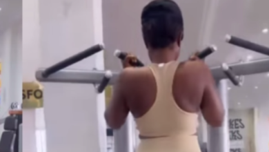 Delay Displays Her Big Nyᾶsh In A Tight Bodycon At The Gym (Video)