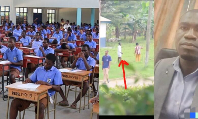 Ofori Panin SHS: WASSCE Candidate stripped half-naked at the exam hall