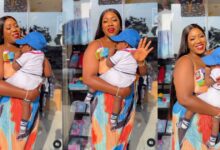 Victoria Lebene Flaunts All Grown Up Son With Nkonkonsa In New Video