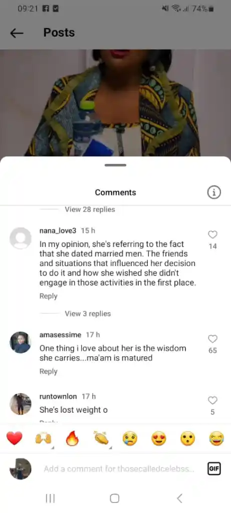 "Nana Ama McBrown Has Chased Someone's Husband Before, It Is Karma That Is Working" - Heartless Fan Commented Under McBrown's Video