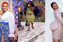 Abena Korkor Seen In Public Again Dressed As Mad Woman Gets Attention Of Ghanaians.
