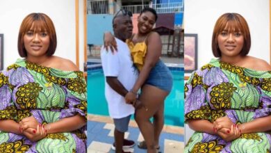 "I Love You Daddy, Please Come Back To Me As A Son" - Abena Korkor Announces The Death Of Her Father In Tears
