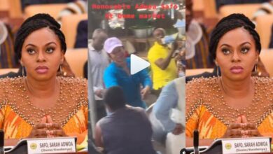 "We Want Change, We Will Not Vote For You" - Dome Kwabenya Market Women Shouts And Humiliate Adwoa Safo As She Goes There For Campaign