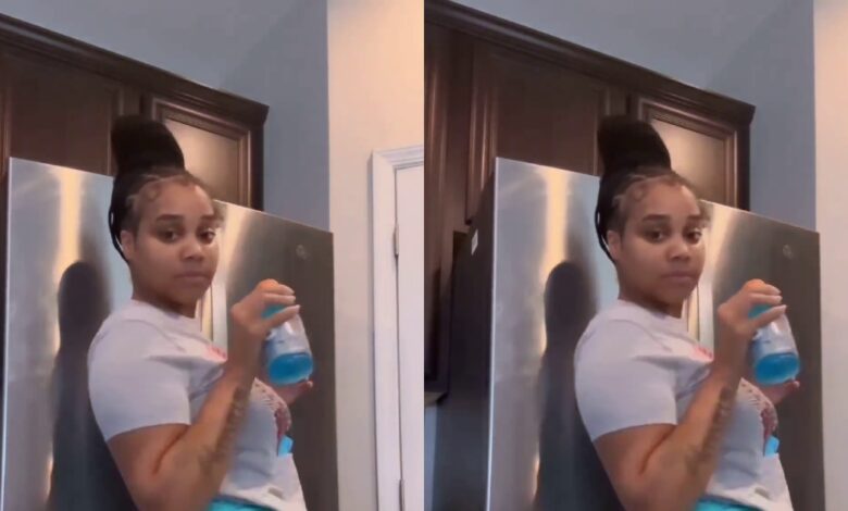 Can You Handle Me? - Slay Queen Asks As She Flaunts Her Body By Shaking Her Big Baka In The Kitchen (Video)