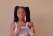 Call Me When You Are Lonely - SHS Graduate Announces As She Dances To A Song While Wearing Heels And A Short Skirt (Video)