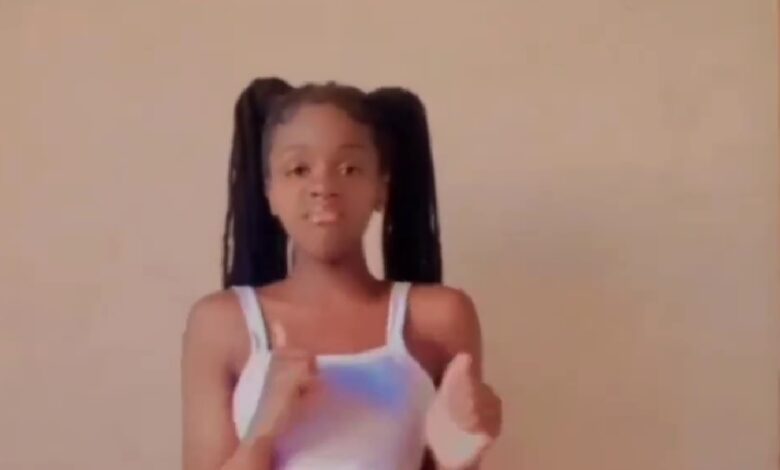 Call Me When You Are Lonely - SHS Graduate Announces As She Dances To A Song While Wearing Heels And A Short Skirt (Video)