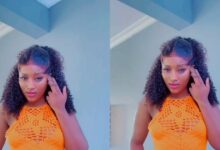 Curvy Lady Puts Her Full Body On Display As She Rocks In A Crop Top And Tight Jeans While Jamming To A Song (Video)