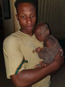 A Nigerian Man, Bеn Kingslеy Nwashara Saves A Little Abandoned Girl Left To Die, She Has Grown To A Beautiful Girl. See Photos