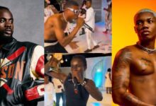 Lookalikes Of Black Sherif And Kidi Spotted Giving Massive Performances Under An Expensive Wedding