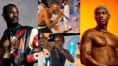 Lookalikes Of Black Sherif And Kidi Spotted Giving Massive Performances Under An Expensive Wedding