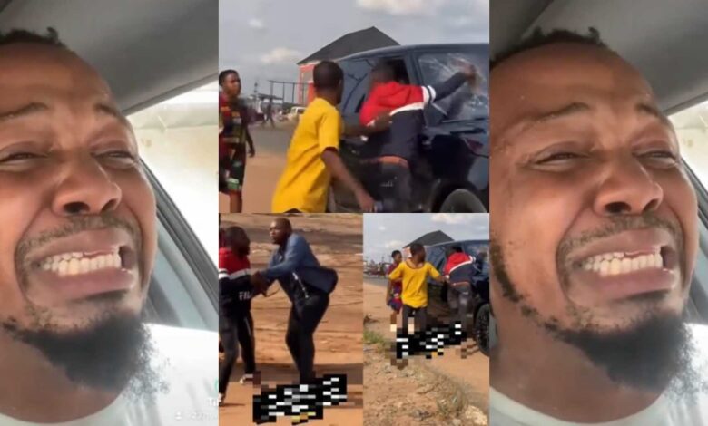 A Young Man Weeps On Social Media After He Spotted His Wife In A Richman's Range Rover Car