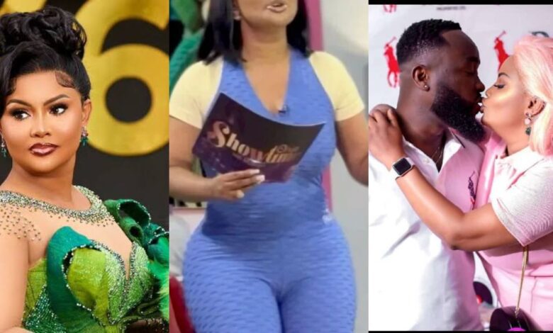 "Your Dress Is Exposing All Your Toto" - Nana Ama McBrown Receives Back Slash For Wearing A Tight Bodycon Jumpsuit To Her TV Show As A Married Woman.