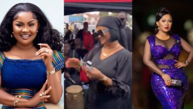 Nana Ama McBrown Dragged For Throwing Money At John Dumеlo’s Funeral. FULL GIST HERE