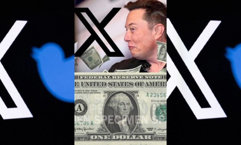 Elon Musk To Charge New And Unverified Users On X/Twitter $1 As An Annual Subscription Fee.