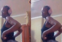 Nice Moves: Netizens React To The Tw3rking Skills Of A Young Lady In Short Pᾶnts As She Shakes Her Dairies (Watch)