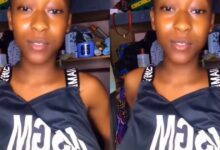 SHS Graduate Removes Her Dress To Show Her Big Brẽᾶst On TikTok Just For Likes - Watch Video
