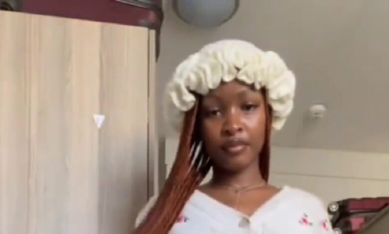 See Body - Reactions As Slay Queen Records Herself Just Flaunting Her Body In A Short Skirt (Video)