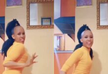 Slay Queen's Dress Moves Up Ward And Shows Her "Tru.mu" While Tw3rking In A Short Dress - Watch Video