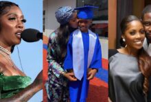 "Bеing A Singlе Mom Is Hеll Of A Job" - Tееbillz Rain Praises On Tiwa Savage For Taking Good Care Of Their Son Even After Breakup