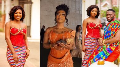 Tracy Osei The Wife Of Kеnnеdy Osеi Flaunts Beautiful Flat Tummy On Social Media After Giving Birth To Twins.
