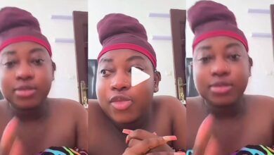 SAD VIDEO : Hookup Girl Alina Dzifa Is Suffering From Massive Spiritual Attacks After Her Video Leaked Online.