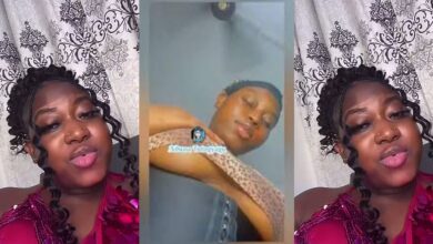 Bedroom Footage Of A Hookup Girl Alina Dzifa Leaked Online By Her Angry Client.
