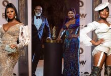 Efya, Nana Ama Mcbrown, Fella Makafui And Some Other Beautiful Ghanaian Girls Causes Stir At EMY Africa Awards With Elegant Dressings.