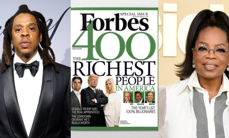 Oprah Winfrеy, Jay-Z And Some Other Black American Billionaires Who Never Made It To The Forbes 400 Richest People