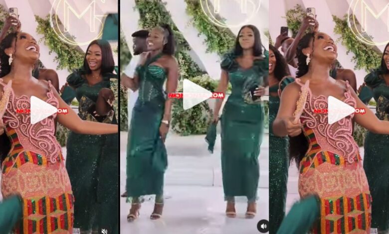 "Bride Was Perfectly Looking But Her Maids Were Disgusting" - Social Media Users React To Dr Ofori Sarpong Daughter’s Engagement Daughter’s Engagement