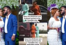 Nana Ama Mcbrown And Husband Makes First Public Appearance Following Their Marriage Saga As Maxwell Opens Car Door For His Wife