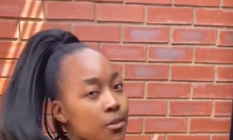 Curvatiuos Lady Joins The Water Challenge As She Shakes Her Baka To The Camera - Video