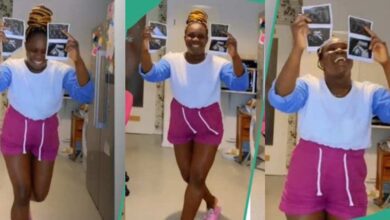 After Finding Out She Was Going To Have Twins, This Pregnant Woman Puts On Massive Dance As She Jubilates