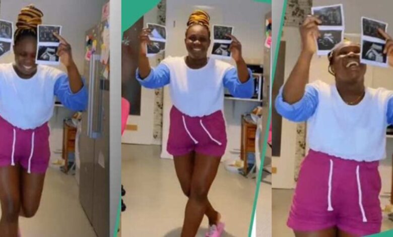 After Finding Out She Was Going To Have Twins, This Pregnant Woman Puts On Massive Dance As She Jubilates