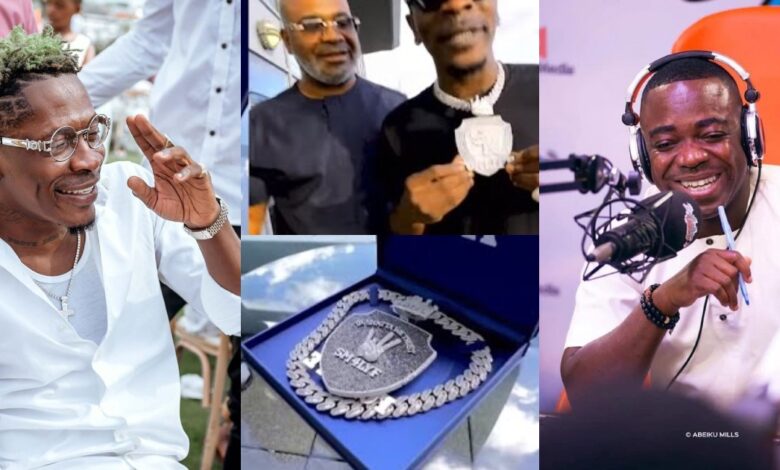 "Between Shatta Wale And Sammy Flex Who Is Lying And Who Is Telling The Truth?" - Fans Reacts To The Diamond Chain Gifted To Shatta Wale As Birthday Gift